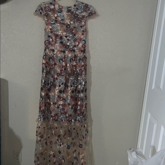 Everleigh Floral Maxi Dress - Multicolor - Picture 1 of 4